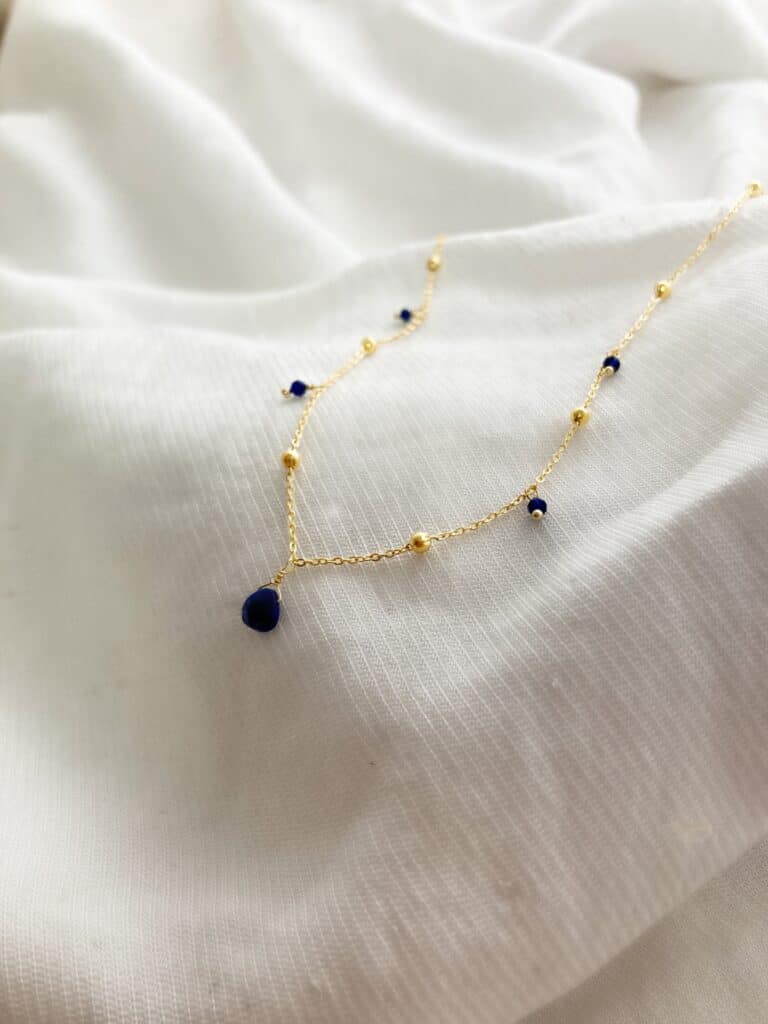 Collier DIANE - Lapis lazuli