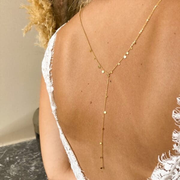 Collier de dos BELLE Doré