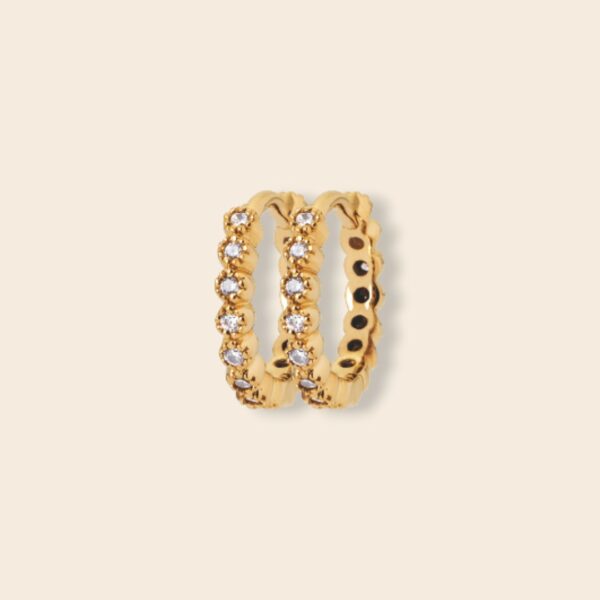 Créoles CHARLINE M - Doré