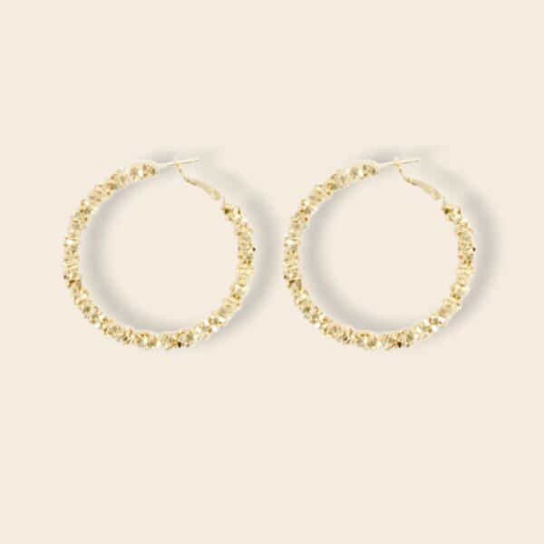 Créoles PEPITE SMALL Doré